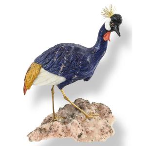 Erwin Klein X Vacheron Constantin -  Bird Made Of Hard And Semi-precious Stones - 1980s